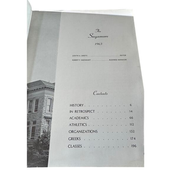 1963 Southeast Missouri State College Yearbook Sagamore Vol 50 50th Anniversary - Picture 4 of 12